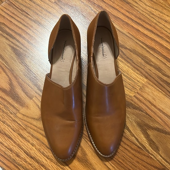 Madewell The Lucie shoes booties women size 11 brown Leather - Picture 6 of 12